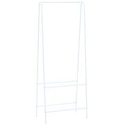 vidaXL Kledingrek 59x35x150 cm wit