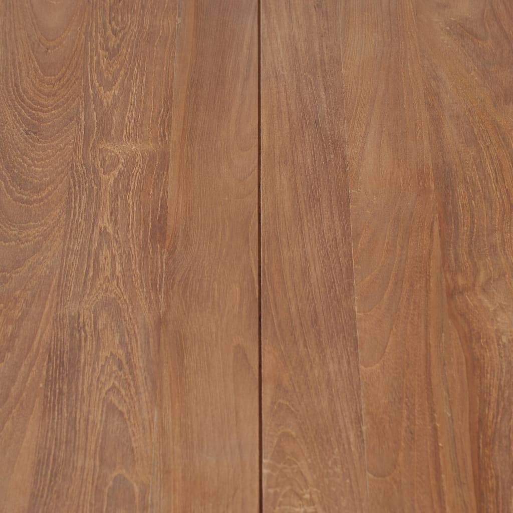 vidaXL Salontafel 110x60x40 cm teakhout met natuurlijke afwerking