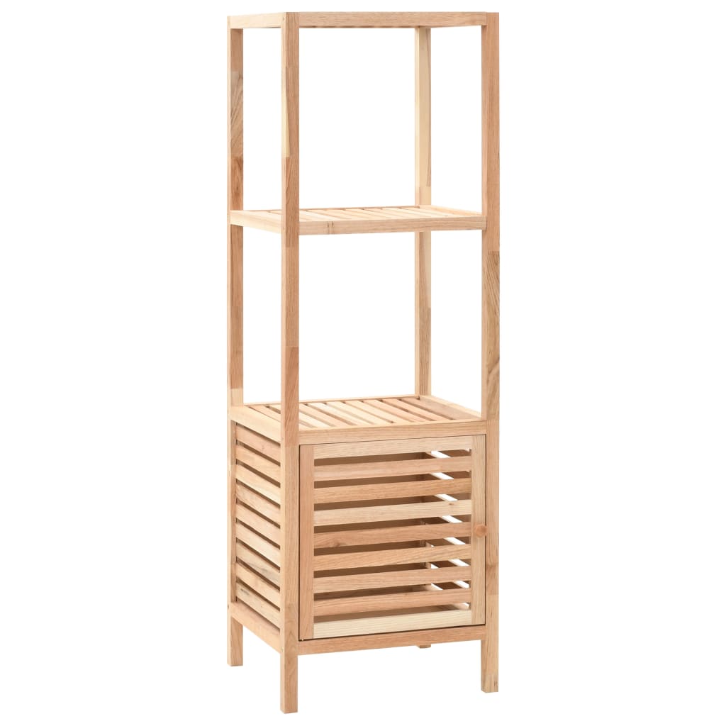 vidaXL Badkamerkast 39,5x35,5x123 cm massief walnotenhout - Aashly
