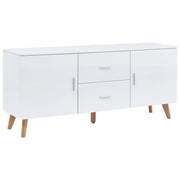vidaXL Dressoir 160x40x70 cm MDF wit