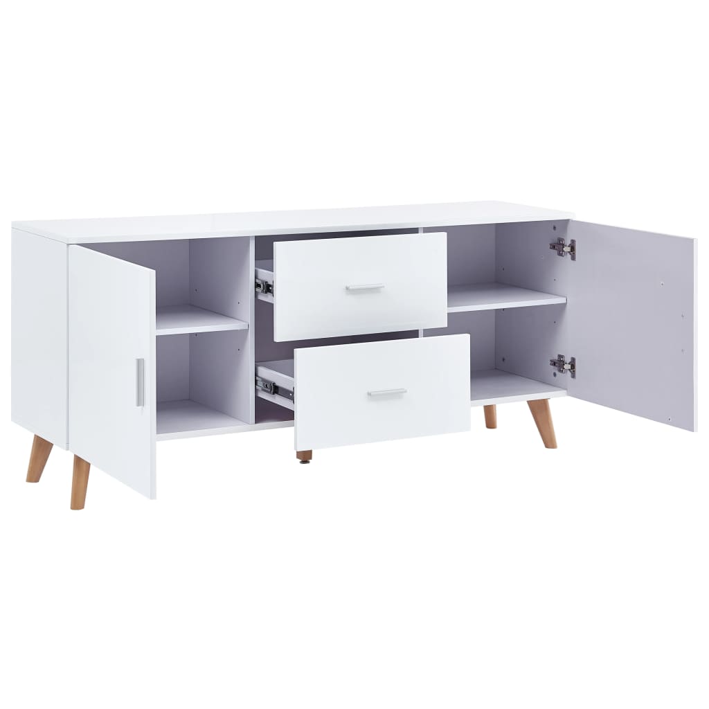 vidaXL Dressoir 160x40x70 cm MDF wit