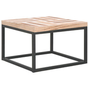 vidaXL Salontafel 50x50x33,5 cm massief hout