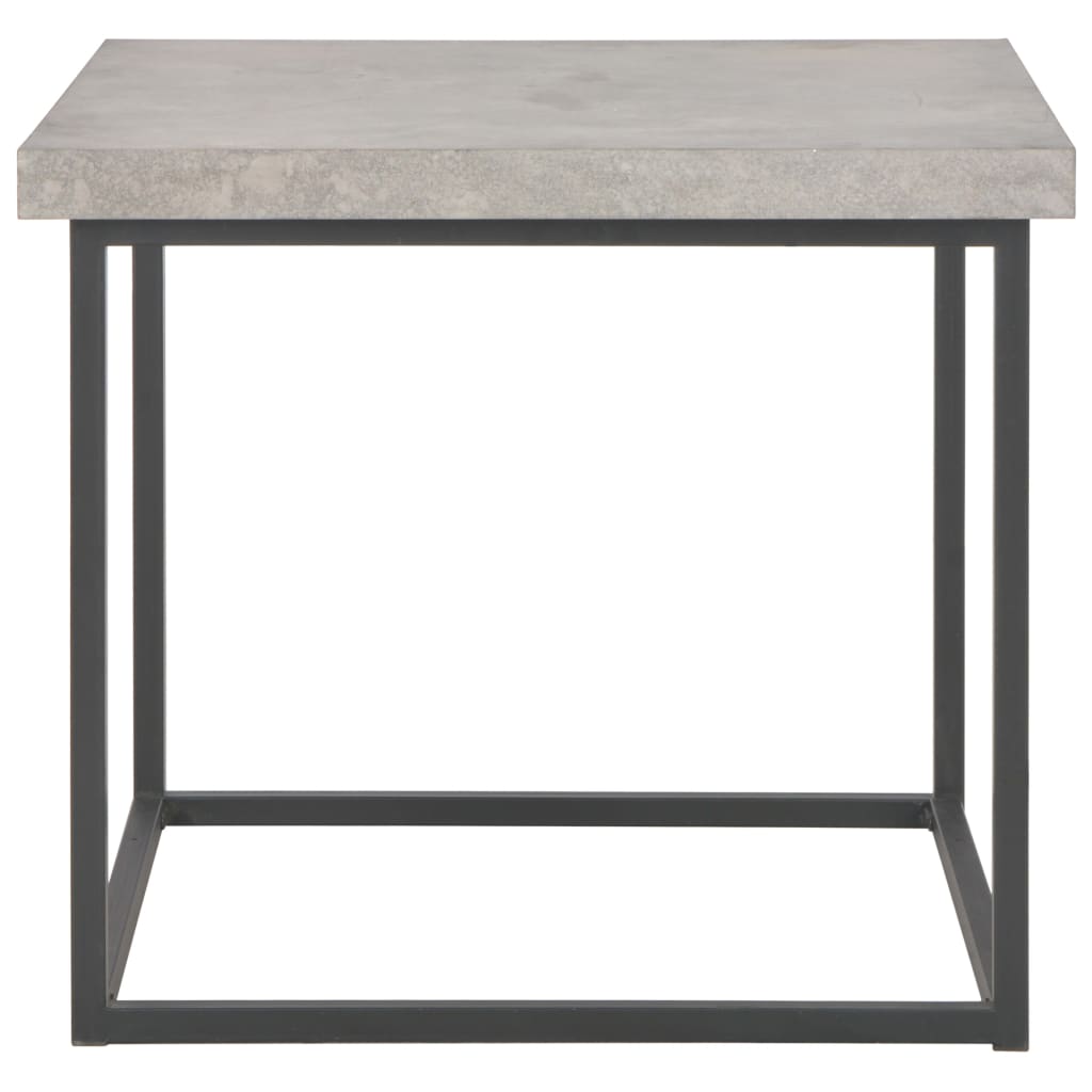 vidaXL Salontafel 75x75x38 cm beton-look