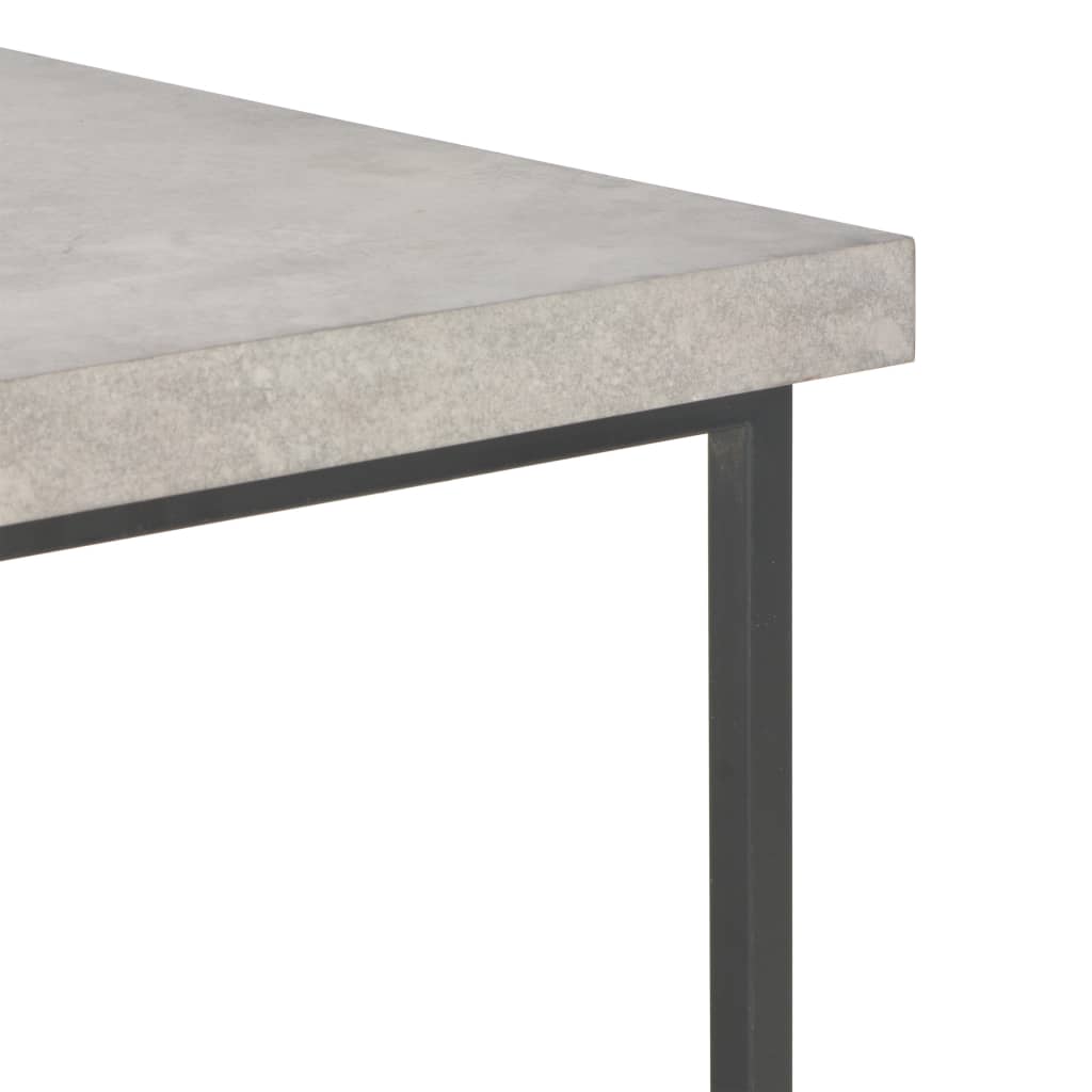 vidaXL Salontafel 75x75x38 cm beton-look