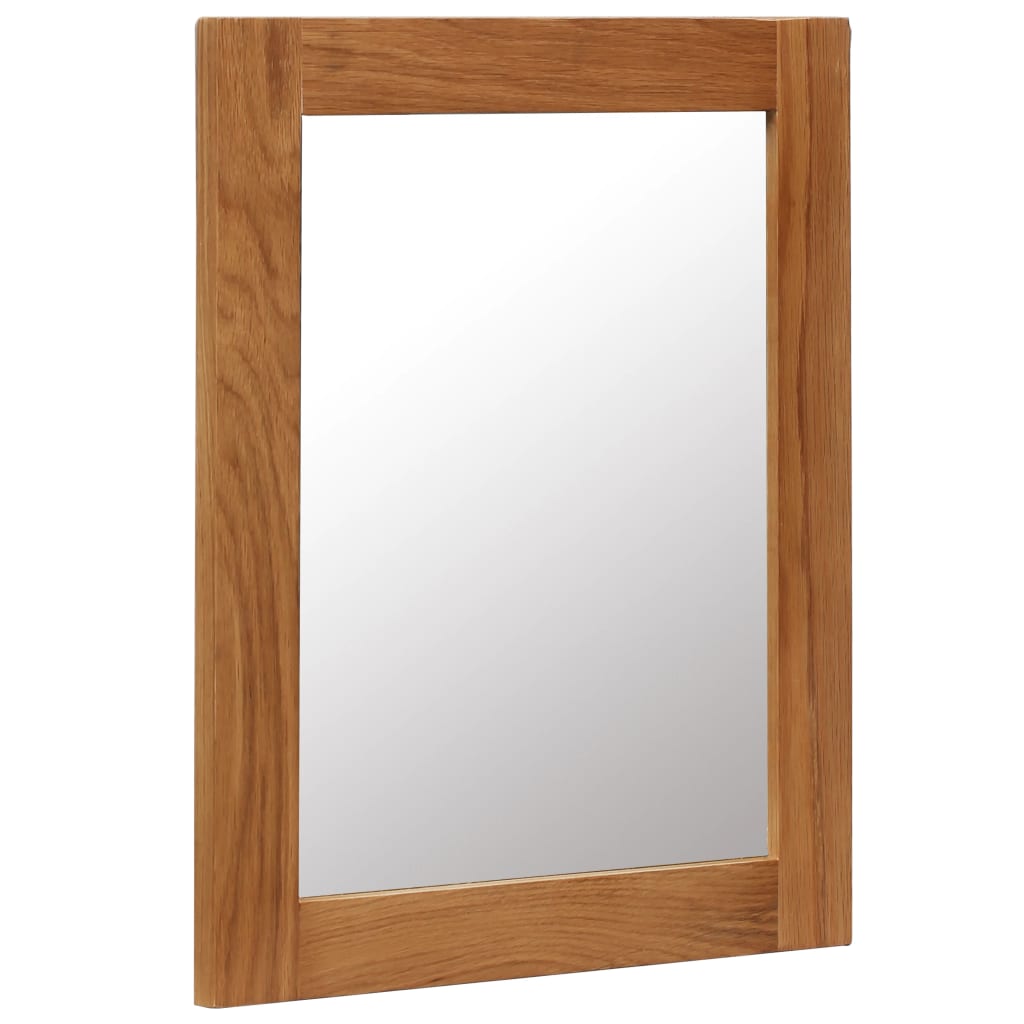 vidaXL Spiegel 40x50 cm massief eikenhout