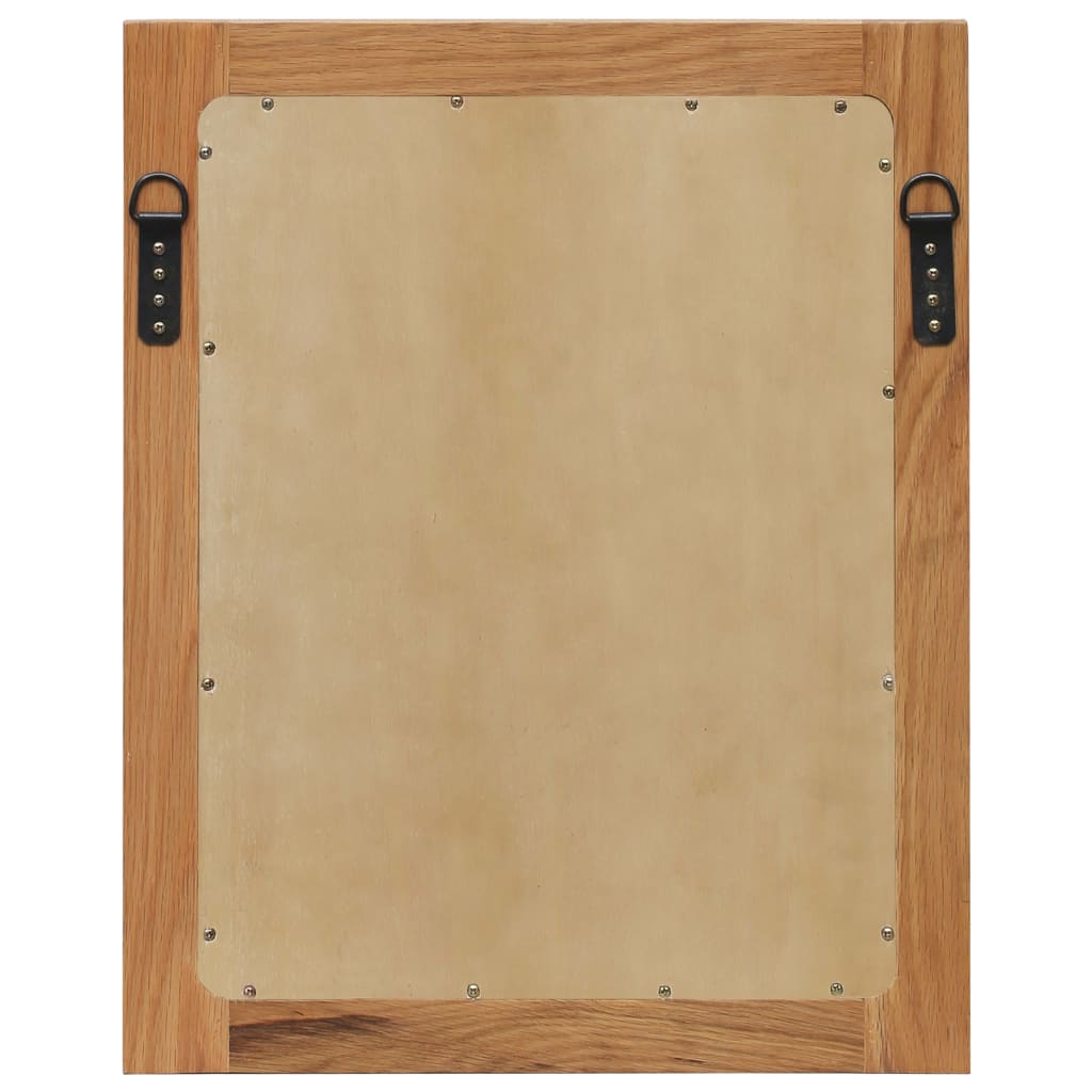 vidaXL Spiegel 40x50 cm massief eikenhout