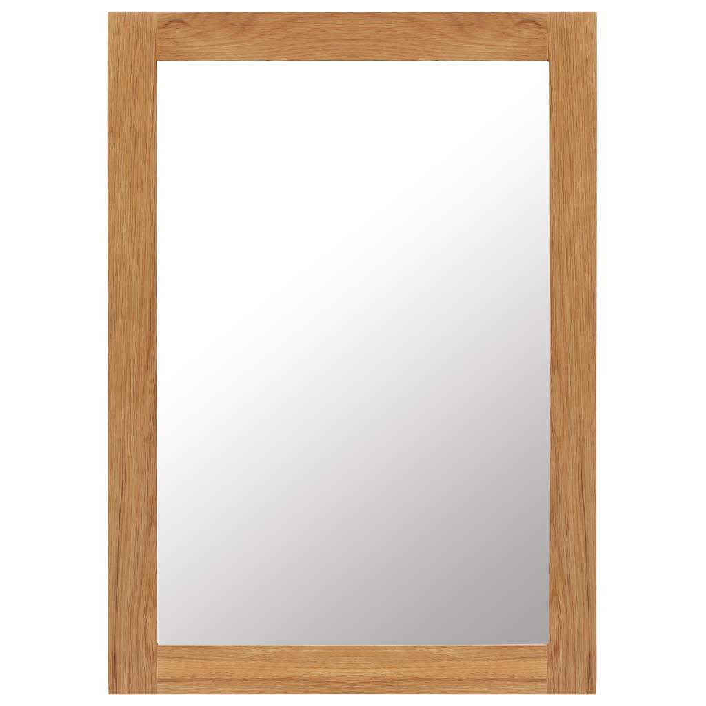 vidaXL Spiegel 40x50 cm massief eikenhout