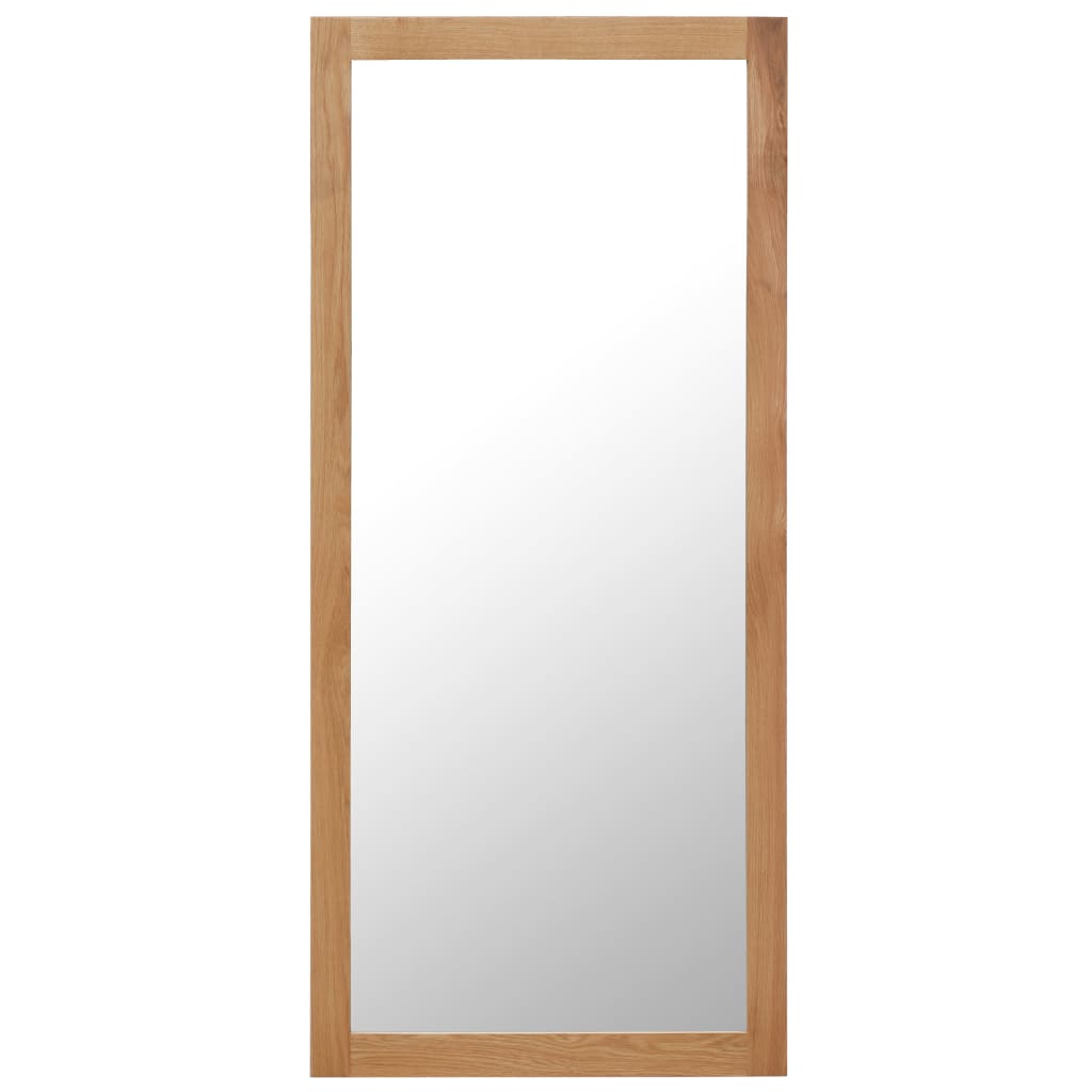 vidaXL Spiegel 40x50 cm massief eikenhout