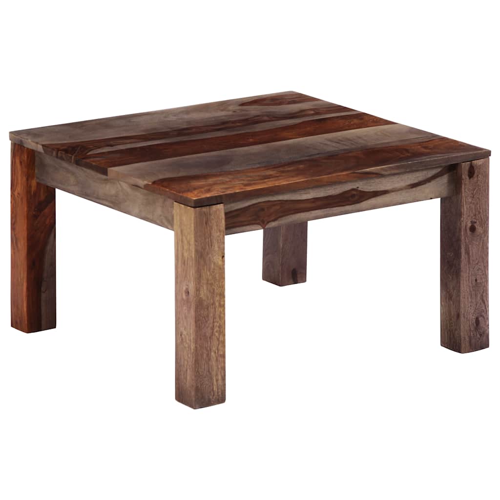 vidaXL Salontafel 60x60x35 cm massief acaciahout