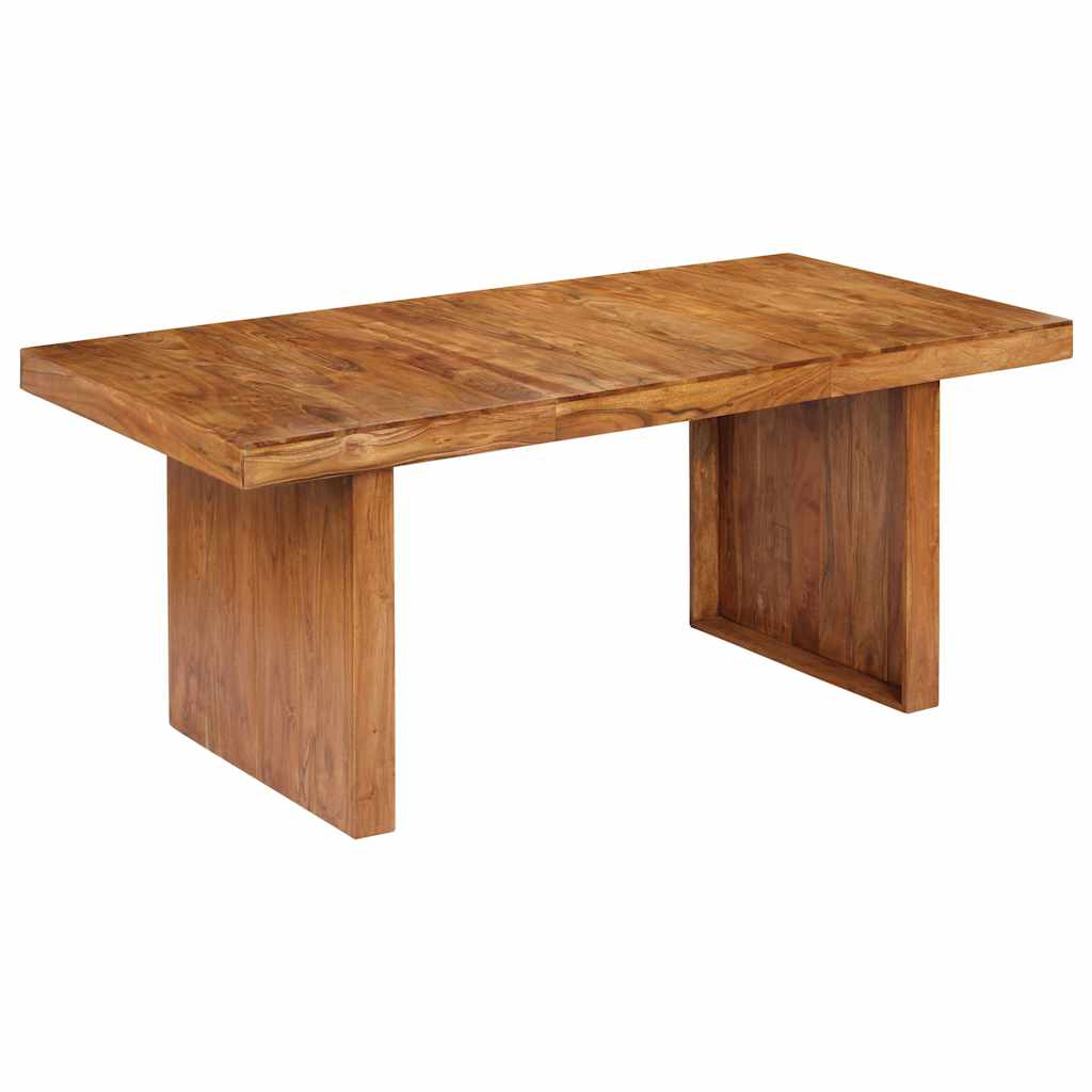 vidaXL Eettafel 180x90x75 cm massief acaciahout