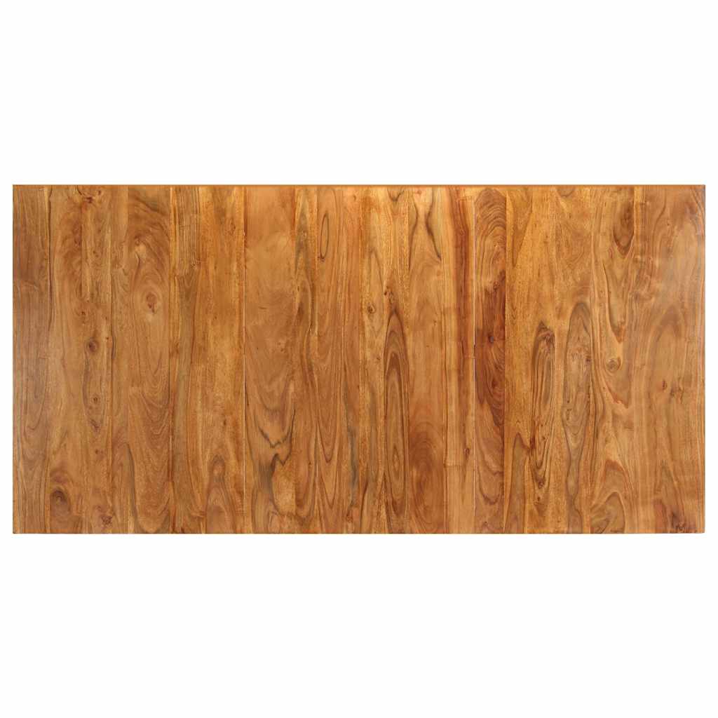vidaXL Eettafel 180x90x75 cm massief acaciahout