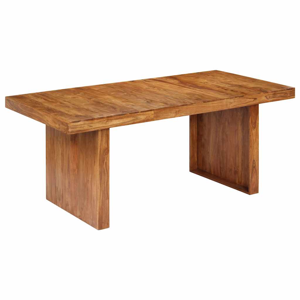 vidaXL Eettafel 180x90x75 cm massief acaciahout