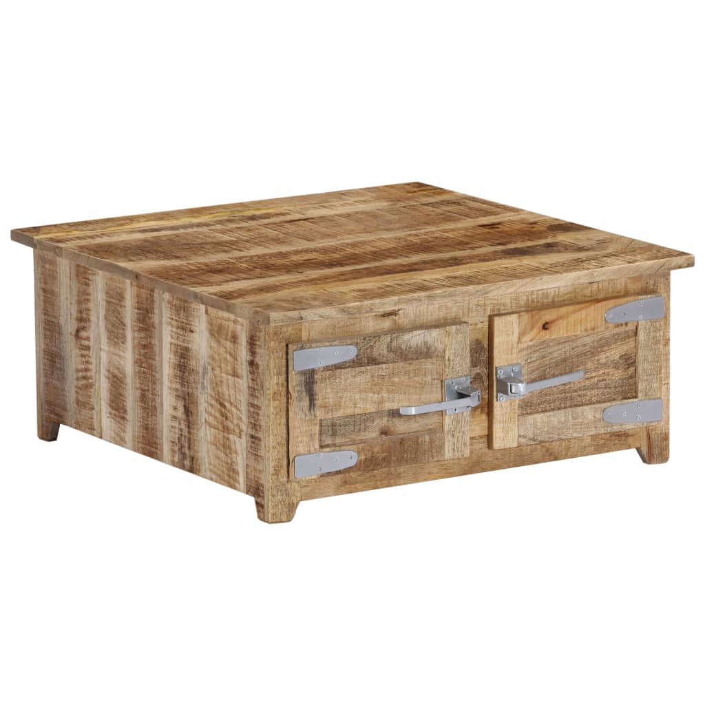 vidaXL Coffee table 67x67x30 cm solid mango wood