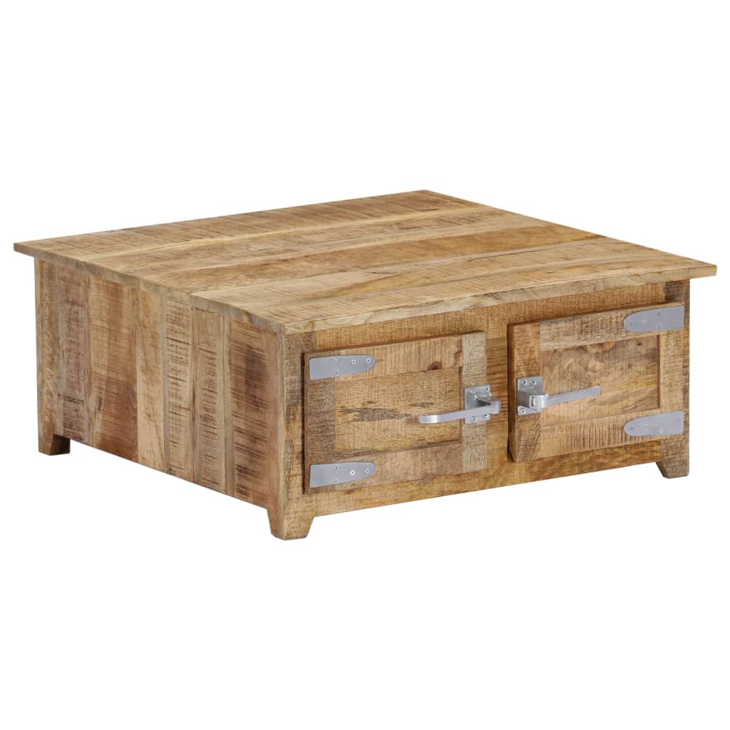 vidaXL Coffee table 67x67x30 cm solid mango wood