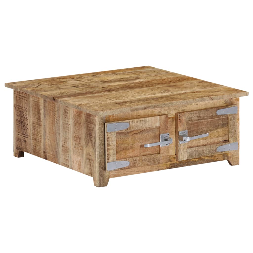 vidaXL Coffee table 67x67x30 cm solid mango wood