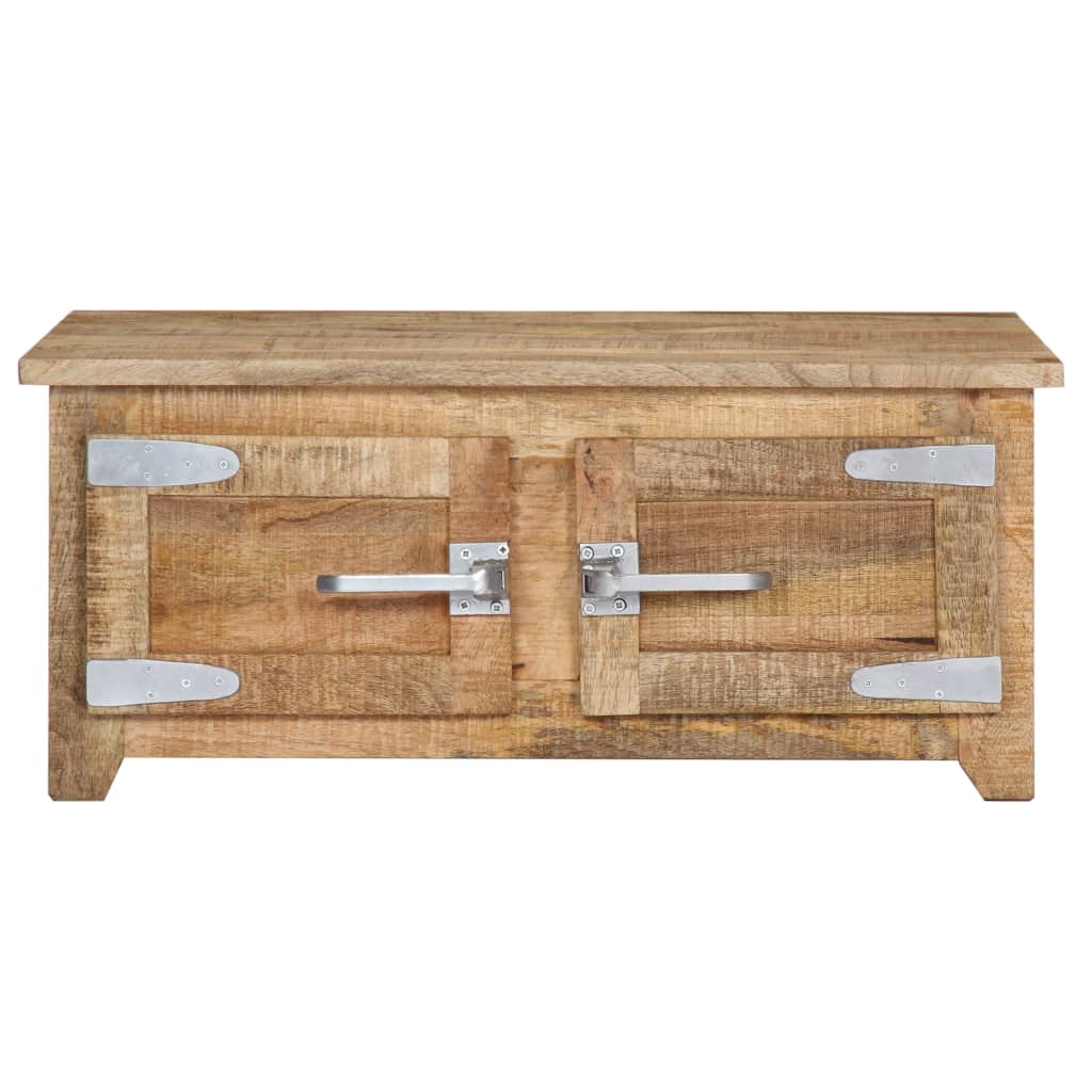 vidaXL Coffee table 67x67x30 cm solid mango wood