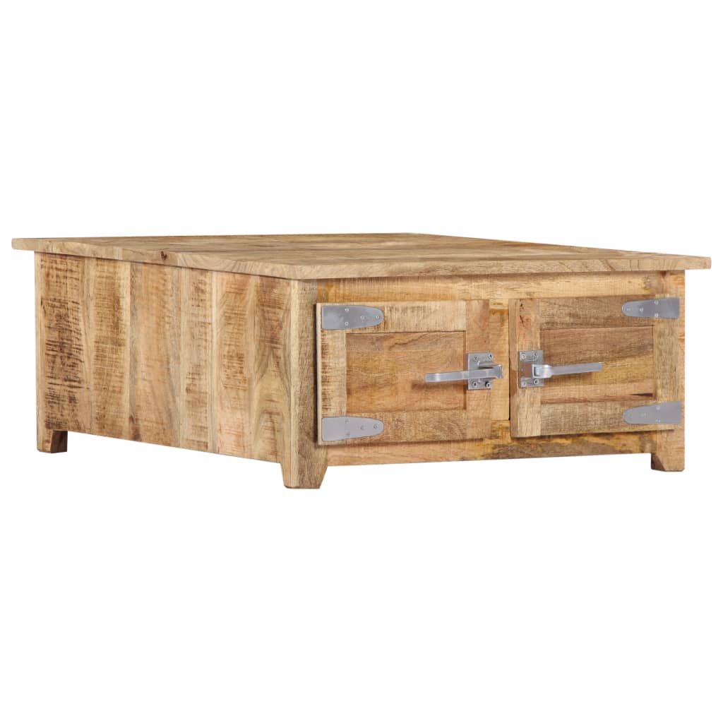 vidaXL Coffee table 67x67x30 cm solid mango wood