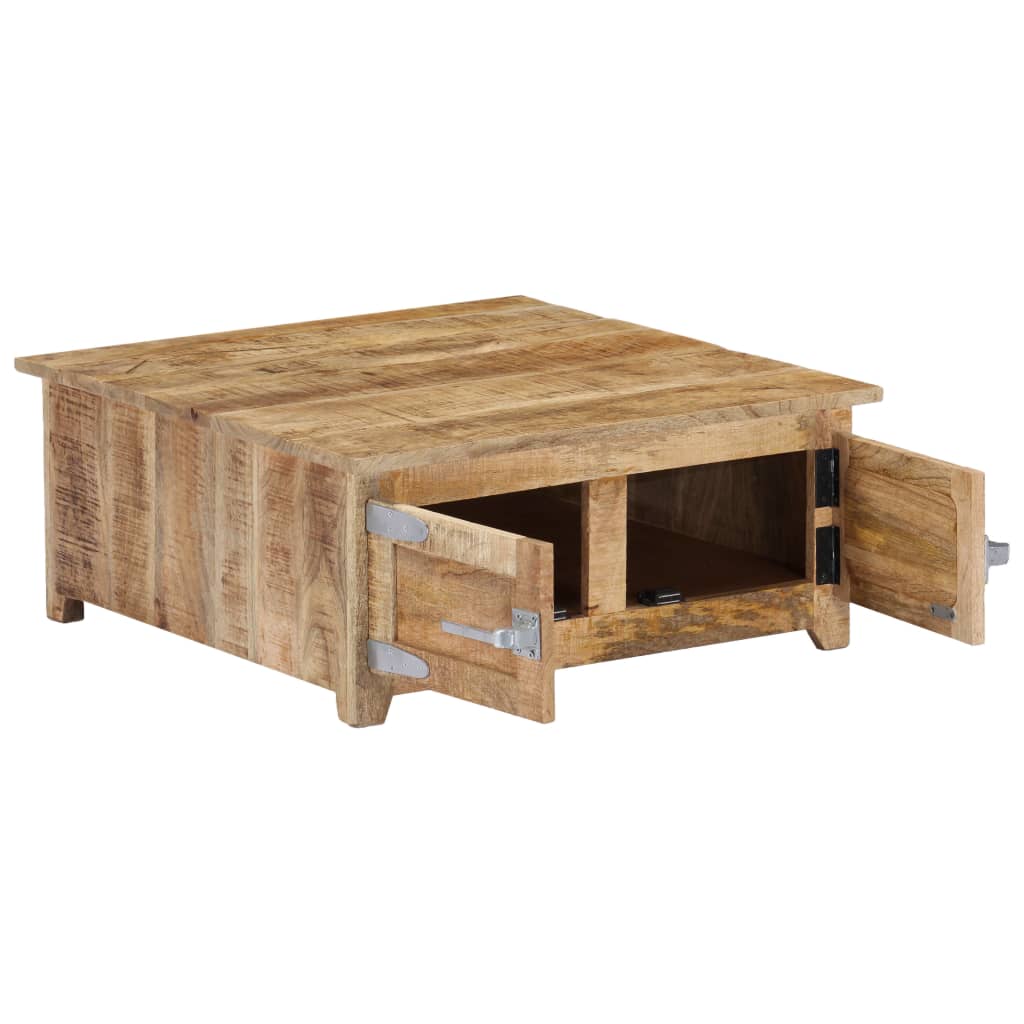 vidaXL Coffee table 67x67x30 cm solid mango wood
