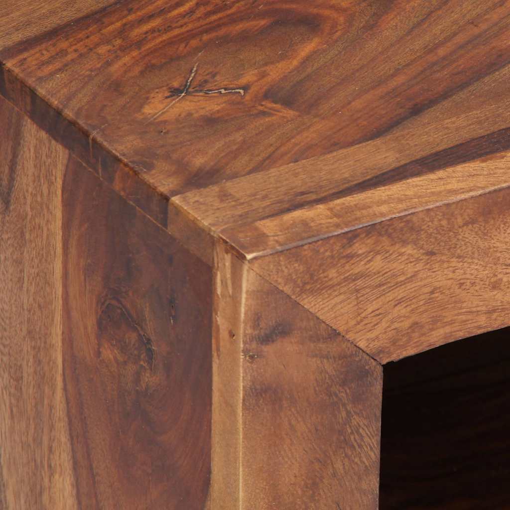 vidaXL Tv-meubel 120x30x40 cm massief acaciahout