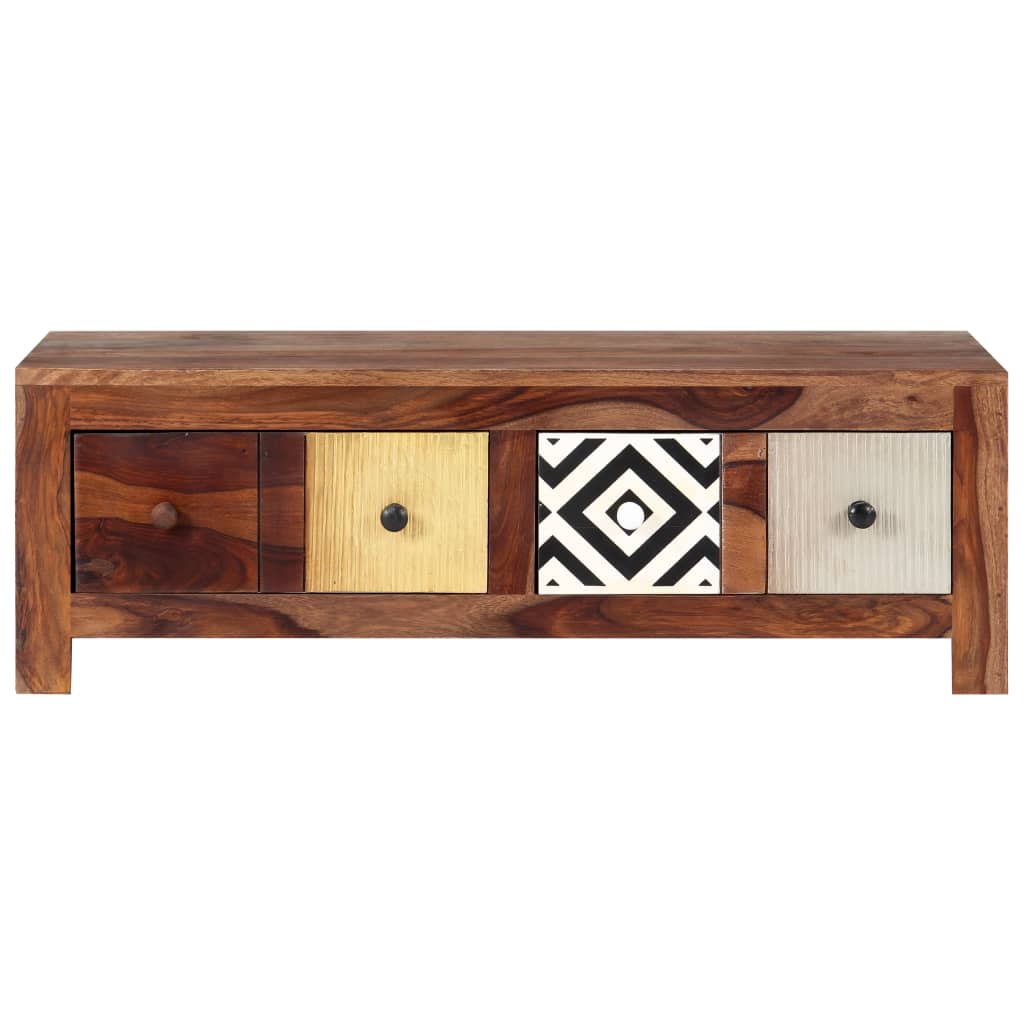 vidaXL Salontafel 90x50x30 cm massief acaciahout