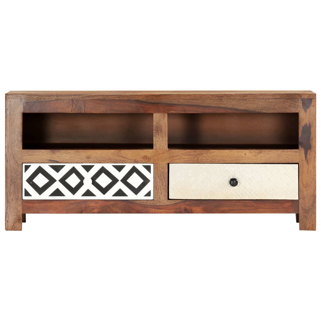 vidaXL Tv-meubel 90x30x40 cm massief acaciahout