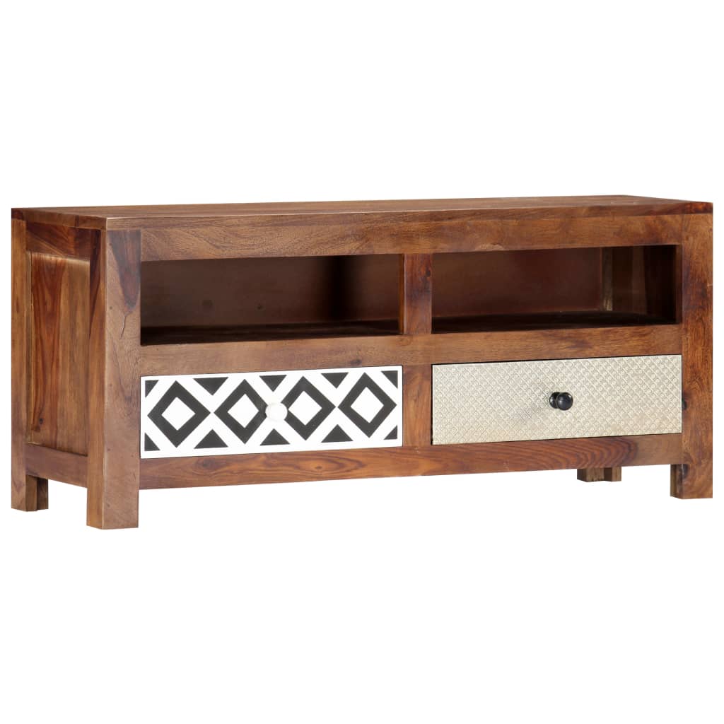 vidaXL Tv-meubel 90x30x40 cm massief acaciahout