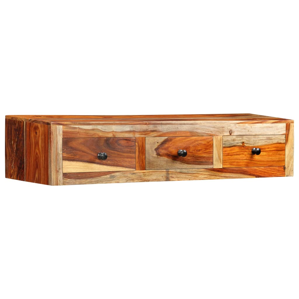 vidaXL Wandtafel 100x25x20 cm massief acaciahout