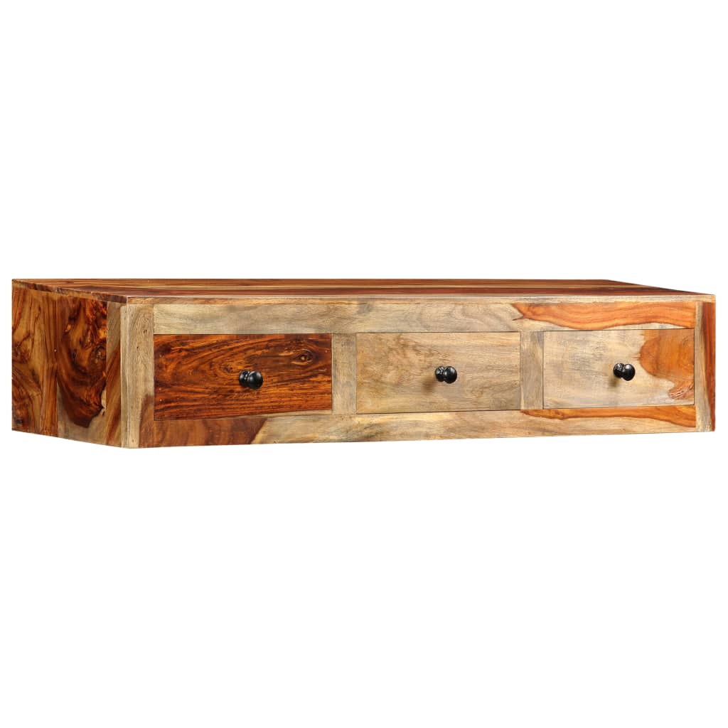 vidaXL Wandtafel 100x25x20 cm massief acaciahout