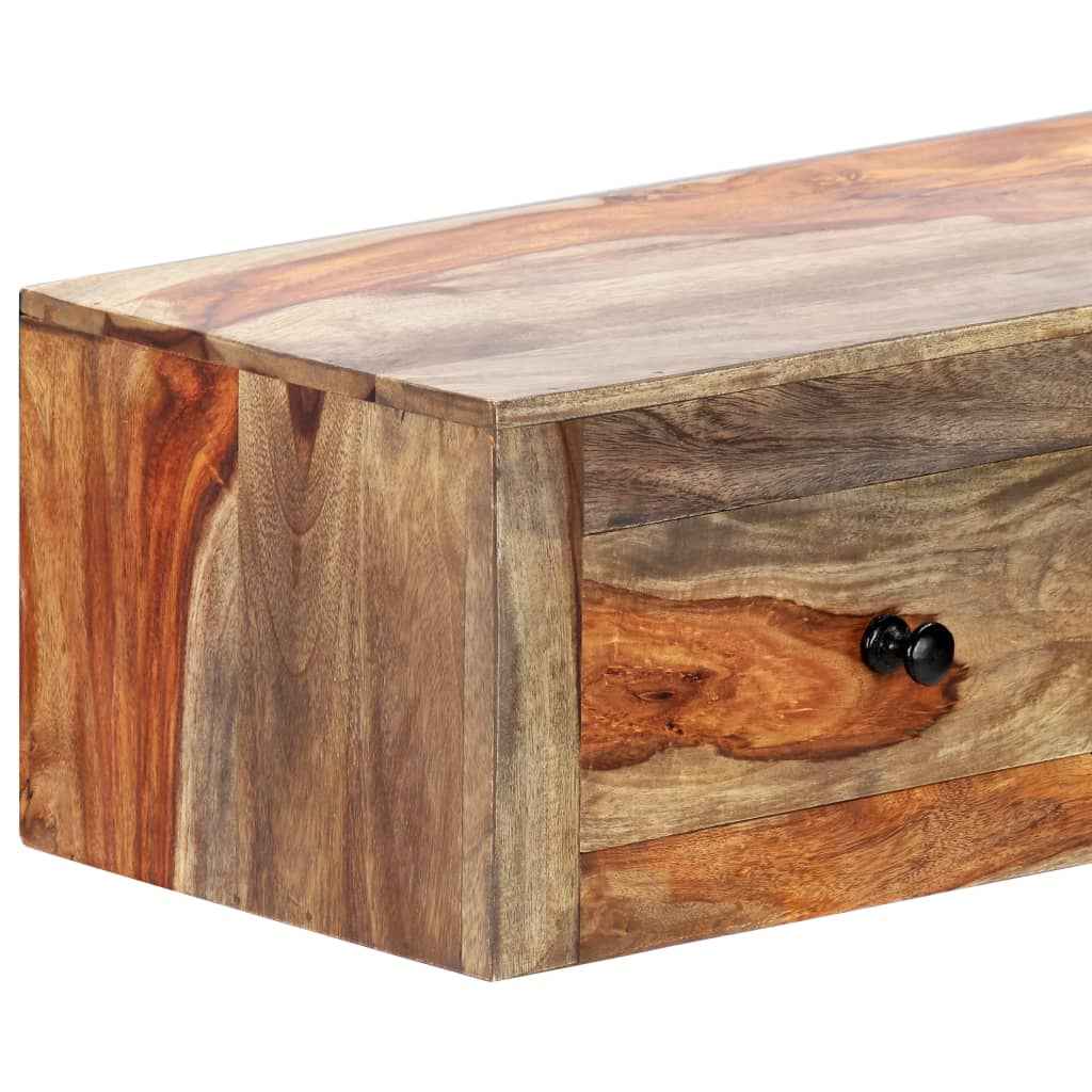 vidaXL Wandtafel 100x25x20 cm massief acaciahout