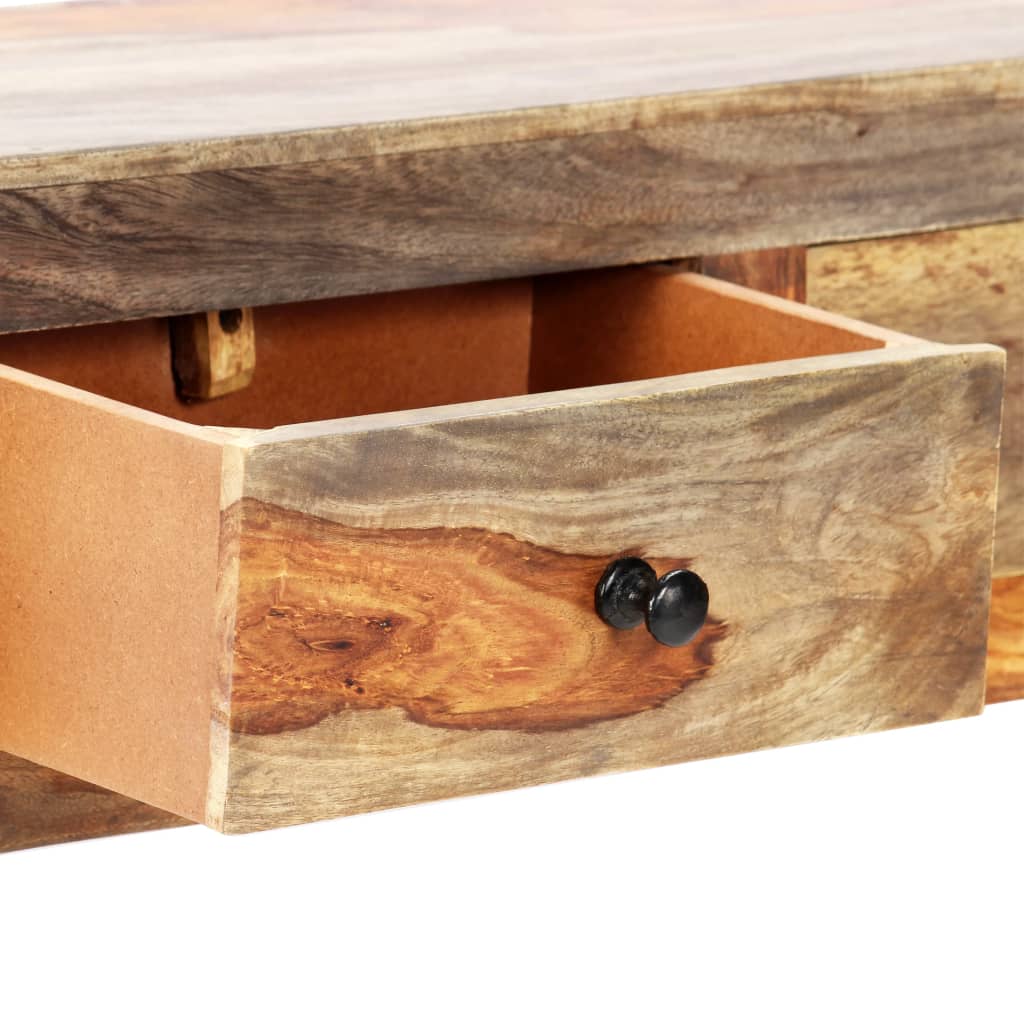 vidaXL Wandtafel 100x25x20 cm massief acaciahout