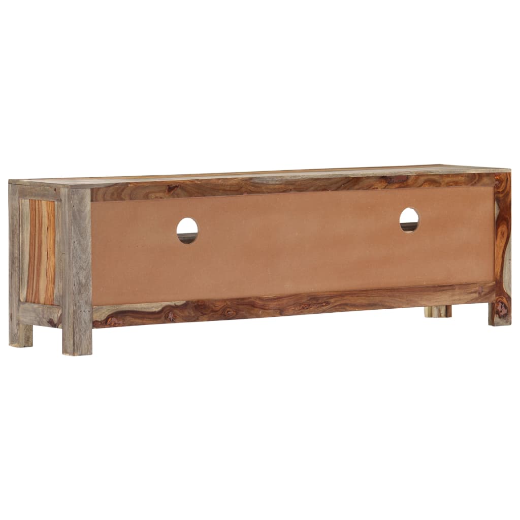 vidaXL TV-meubel 130x30x40 cm massief acaciahout