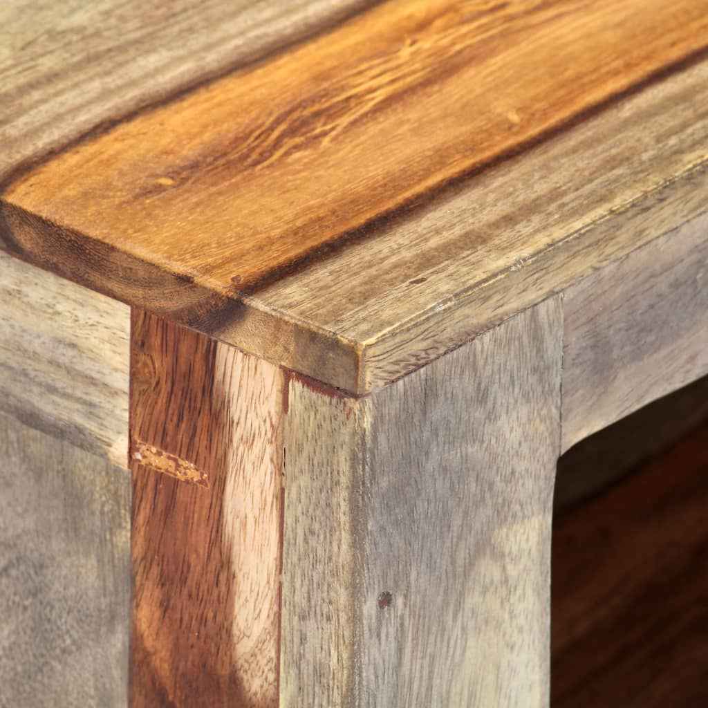 vidaXL TV-meubel 130x30x40 cm massief acaciahout