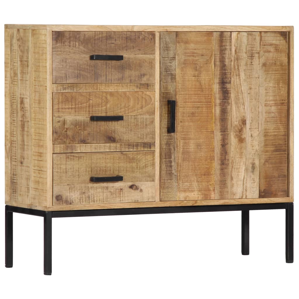 vidaXL Dressoir 88x30x71 cm massief mangohout - Aashly