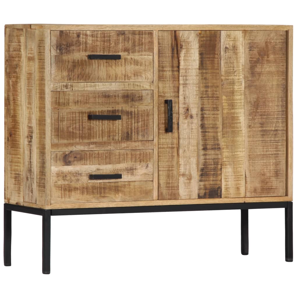 vidaXL Dressoir 88x30x71 cm massief mangohout - Aashly