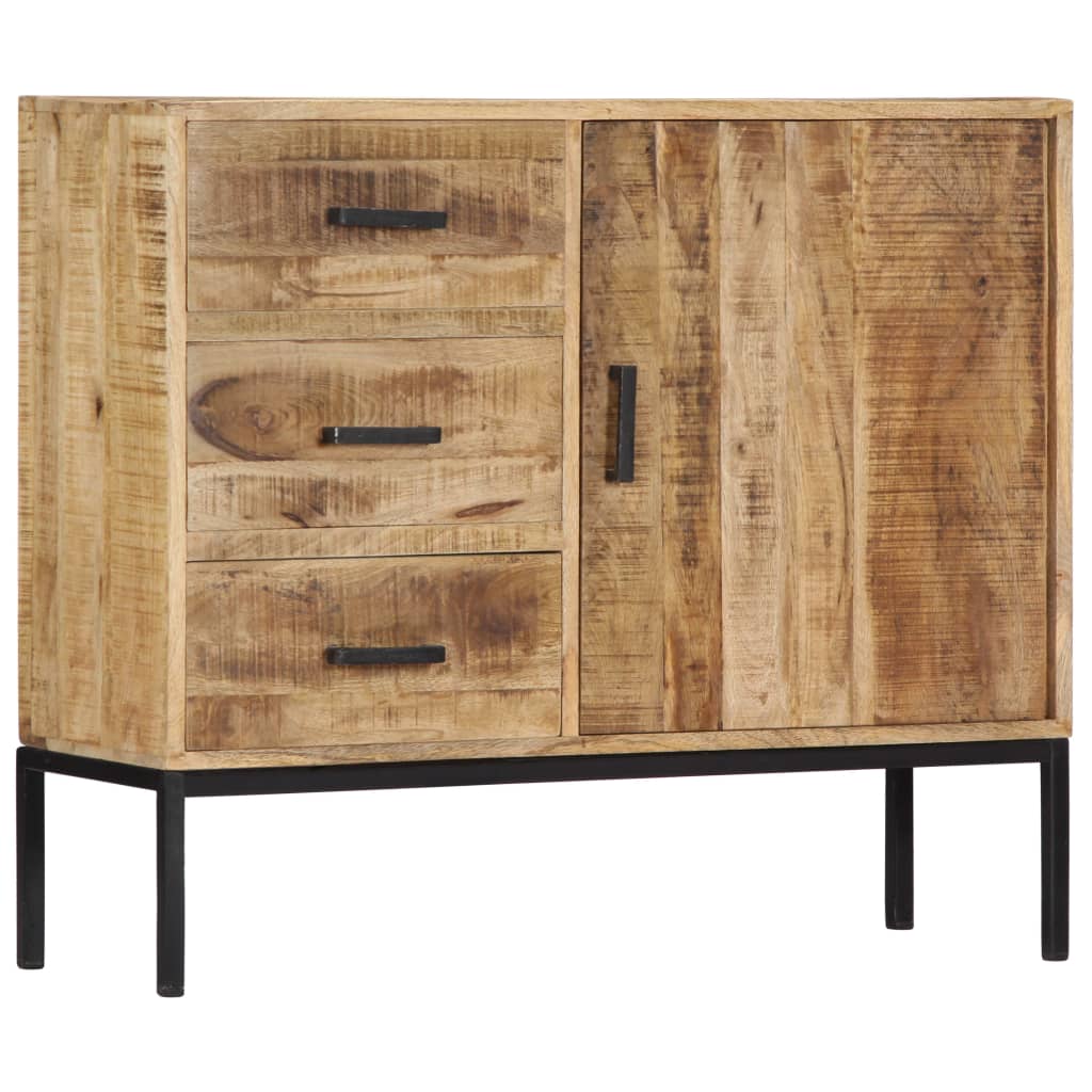 vidaXL Dressoir 88x30x71 cm massief mangohout - Aashly