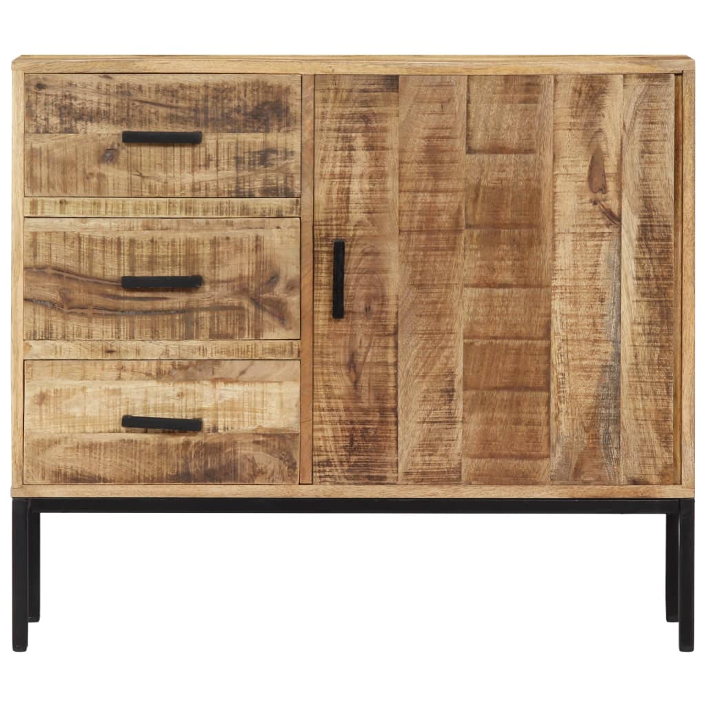 vidaXL Dressoir 88x30x71 cm massief mangohout - Aashly