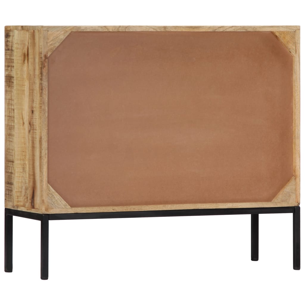 vidaXL Dressoir 88x30x71 cm massief mangohout - Aashly