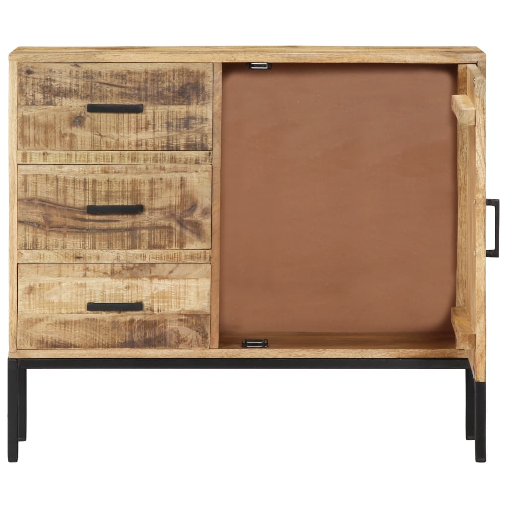 vidaXL Dressoir 88x30x71 cm massief mangohout - Aashly