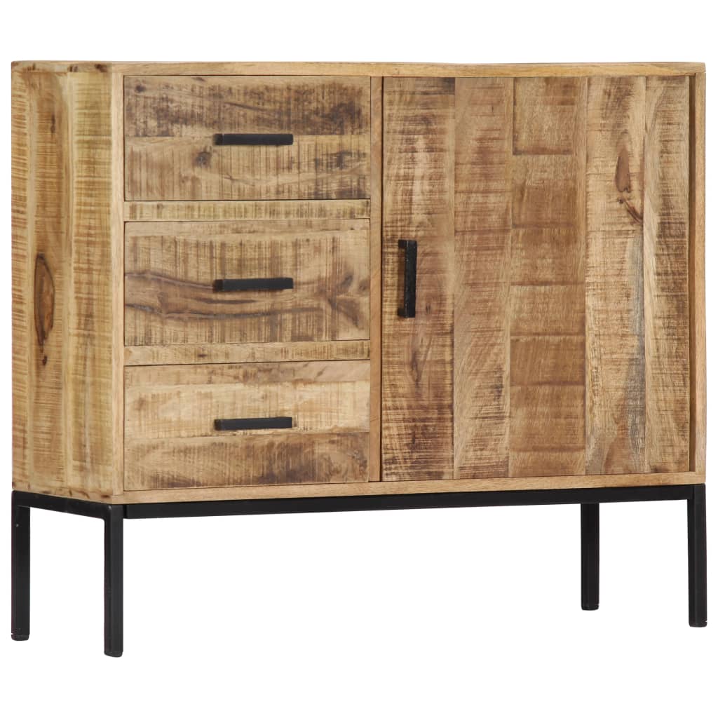 vidaXL Dressoir 88x30x71 cm massief mangohout - Aashly