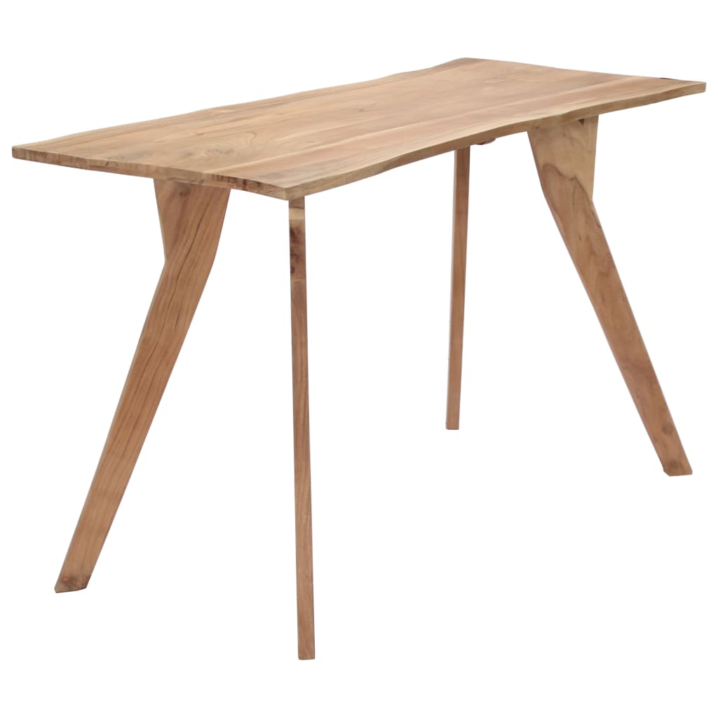 vidaXL Dining table 140x80x76 cm solid acacia wood