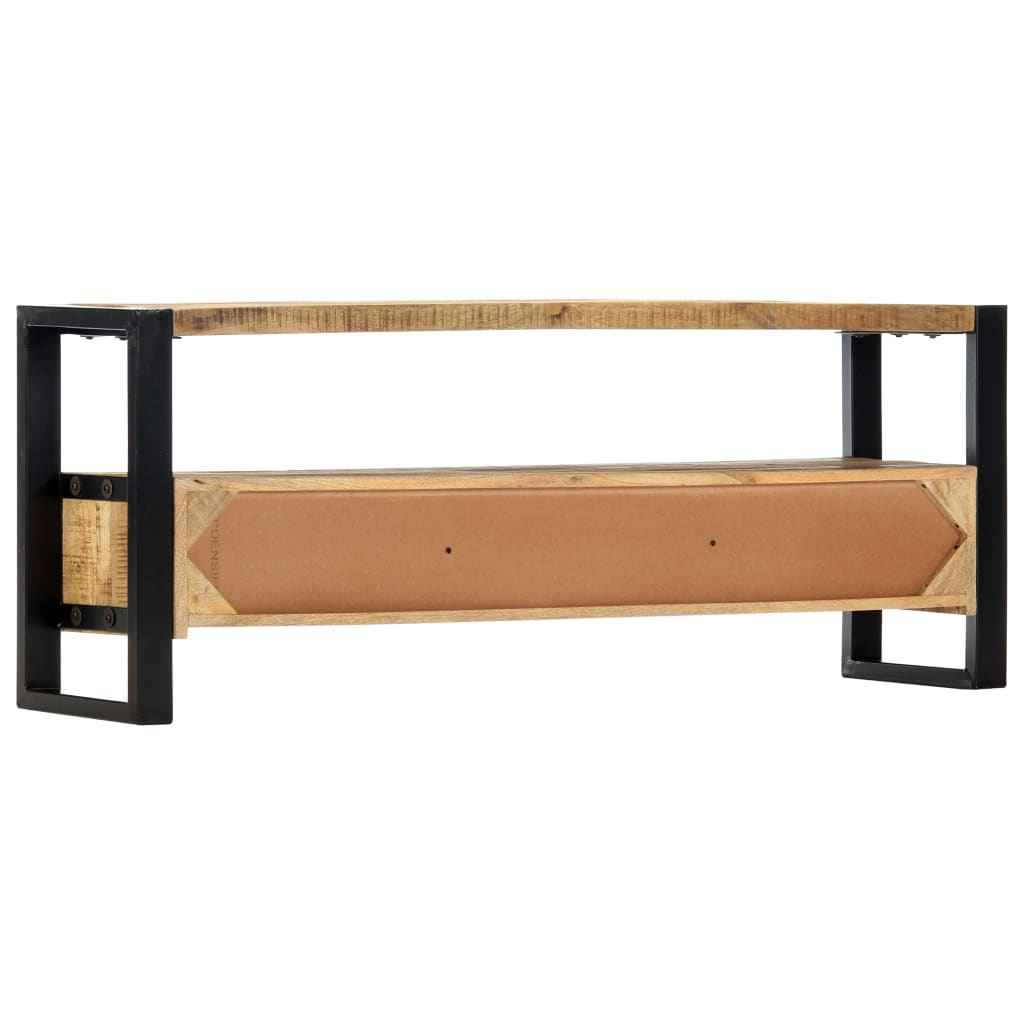 vidaXL Tv-meubel 130x30x50 cm massief mangohout