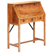 vidaXL Schrijftafel 90x40x107cm massief acaciahout