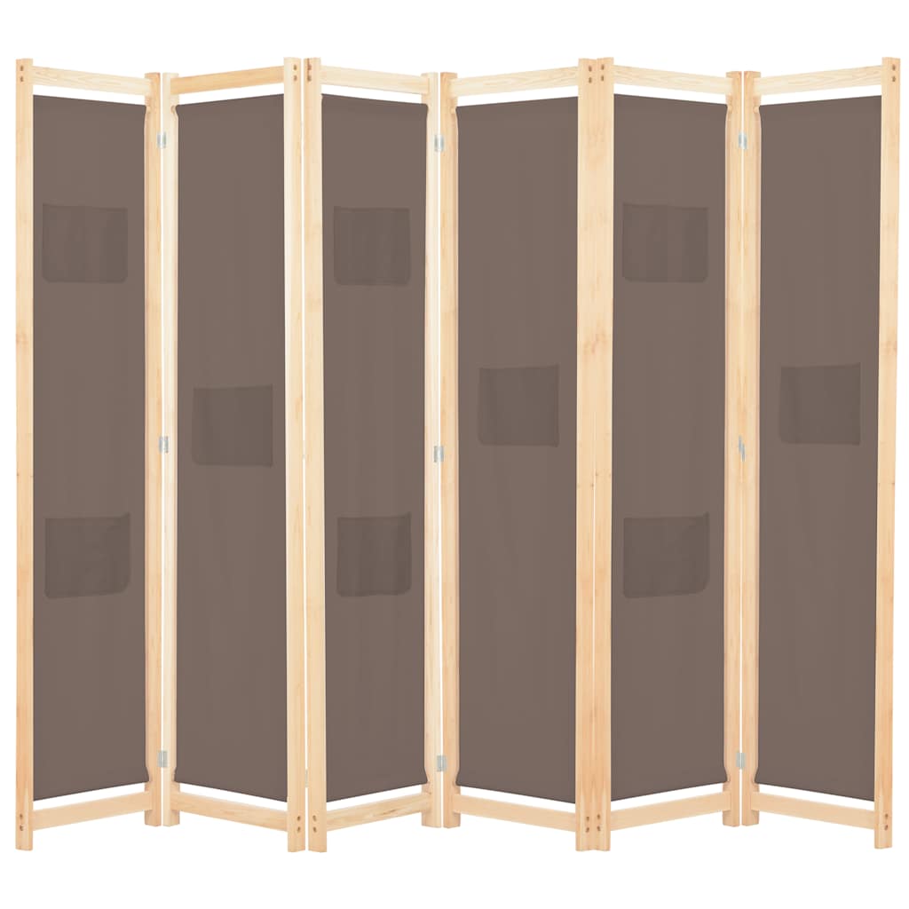 vidaXL Kamerscherm met 4 panelen 160x170x4 cm stof crème