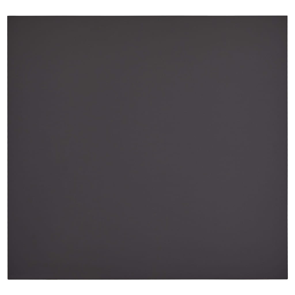 vidaXL Eettafel 80,5x80,5x73 cm MDF betonkleurig en zilverkleurig