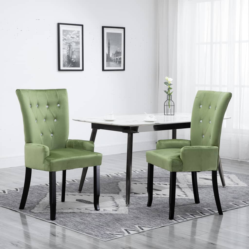 vidaXL Armchair Velvet Silver Colored