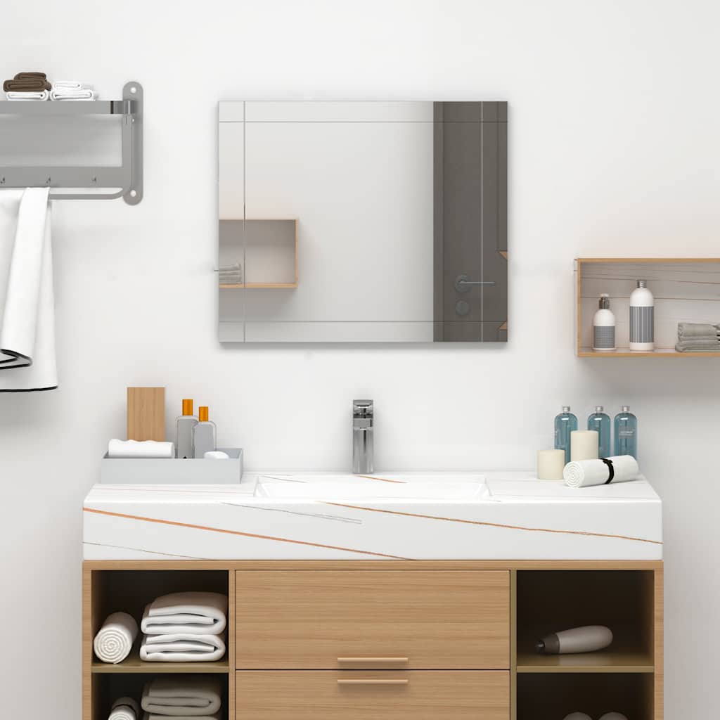 vidaXL Wandspiegel 60x40 cm glas - Aashly