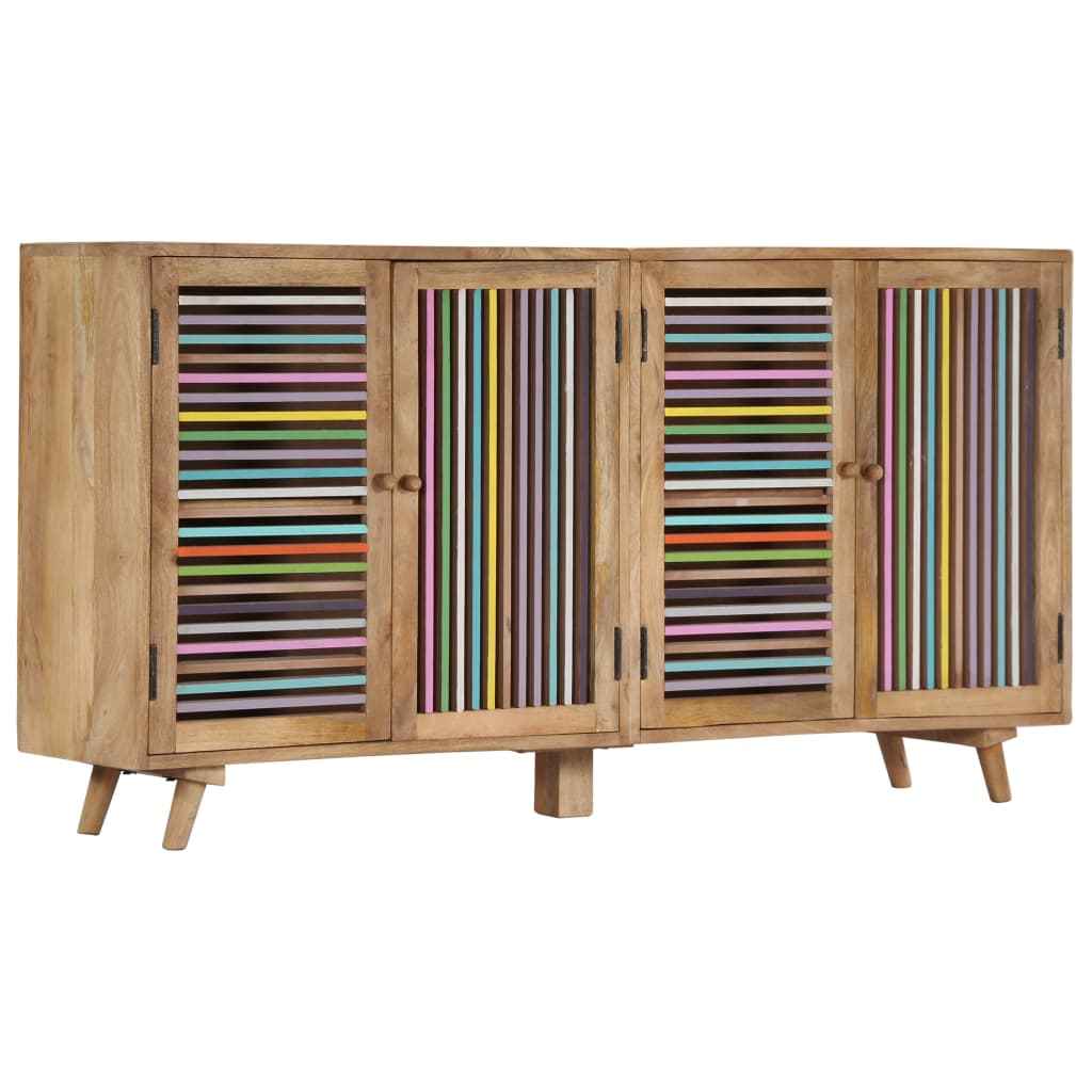 vidaXL Dressoir 150x30x75 cm massief mangohout