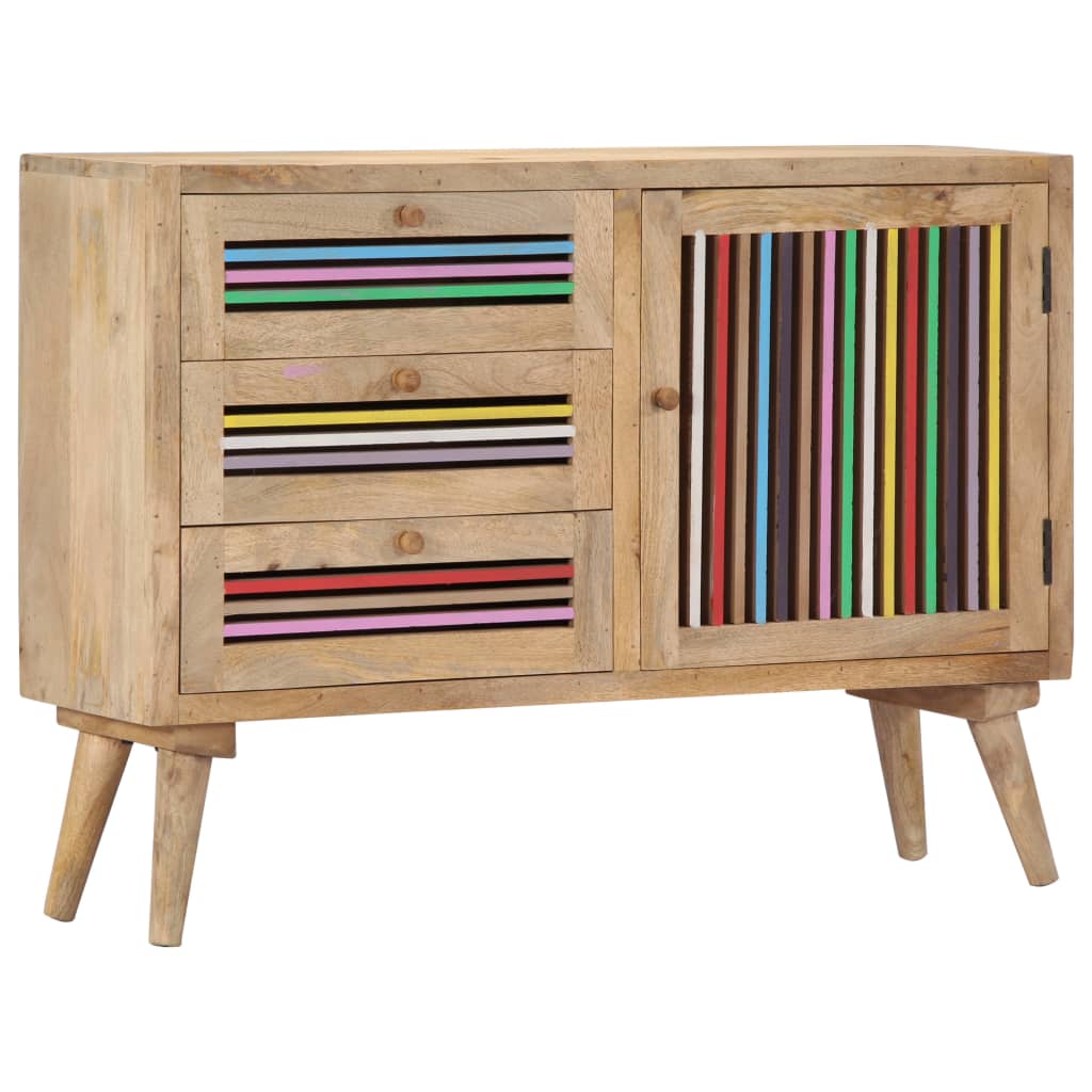 vidaXL Dressoir 150x30x75 cm massief mangohout