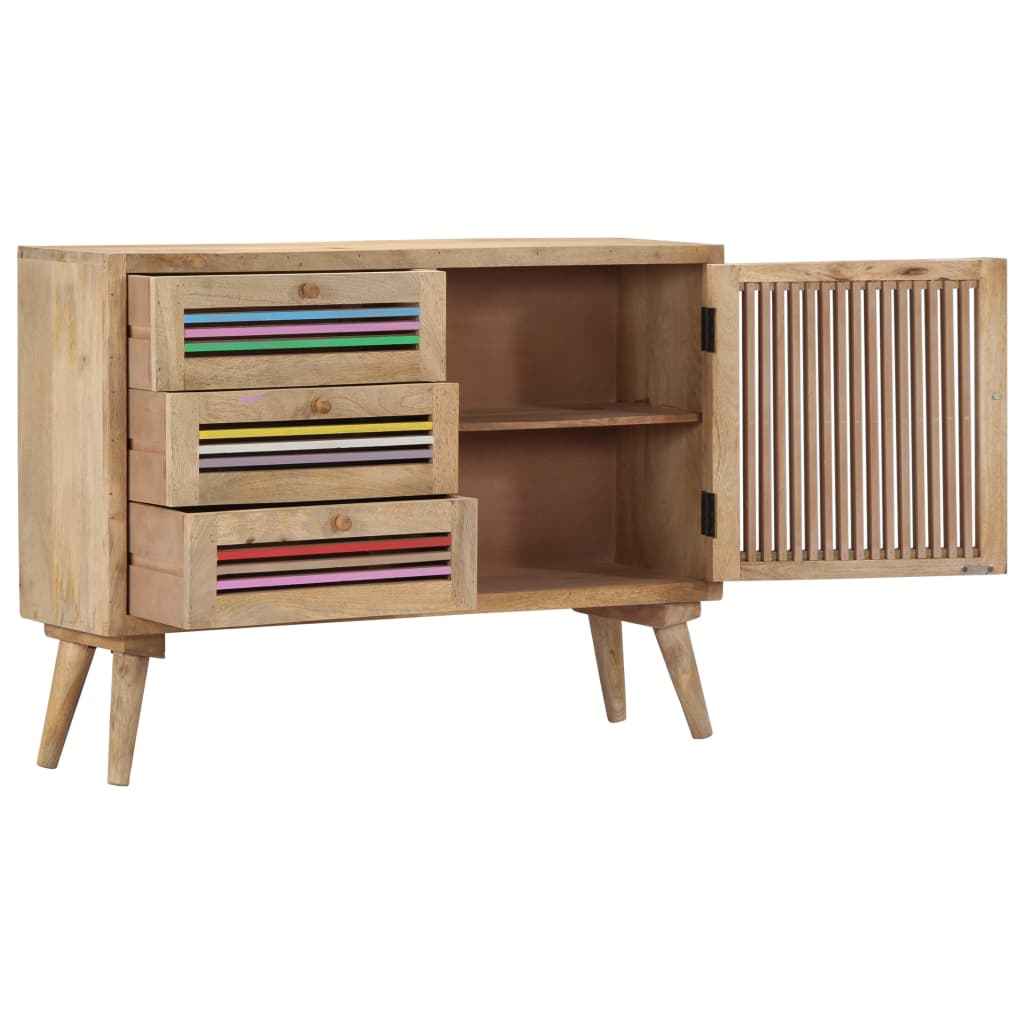 vidaXL Dressoir 150x30x75 cm massief mangohout