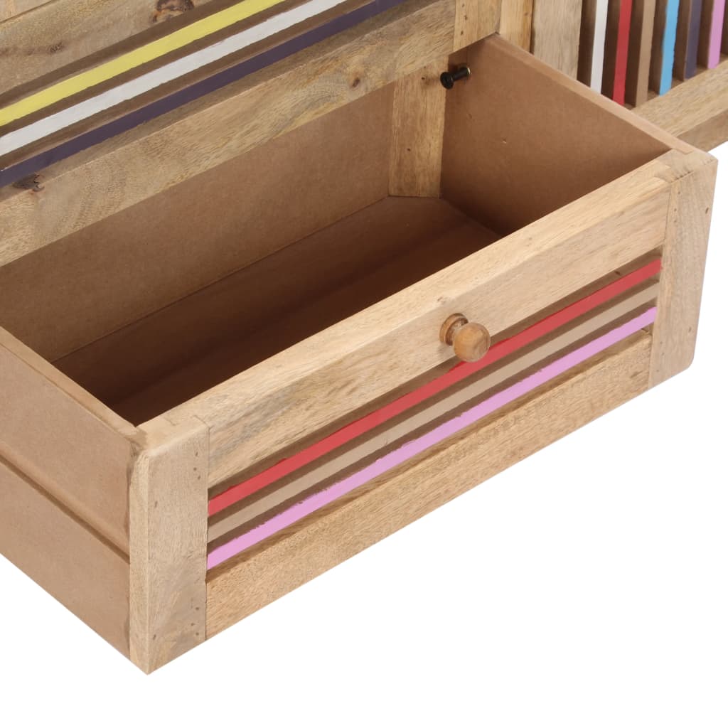 vidaXL Dressoir 150x30x75 cm massief mangohout